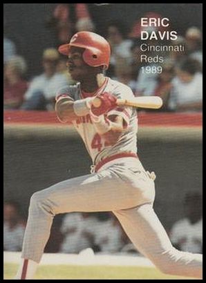 1989 Broder Baseball's Best Two (unlicensed) 09 Eric Davis